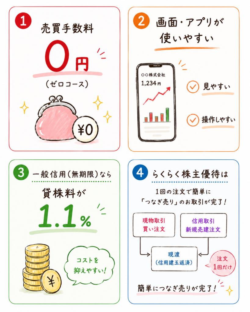 クロス取引の楽天証券のメリット